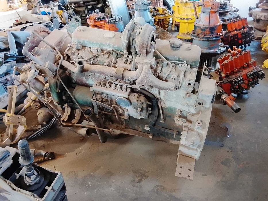 Motor Volvo TD70B de Escavadora Akerman