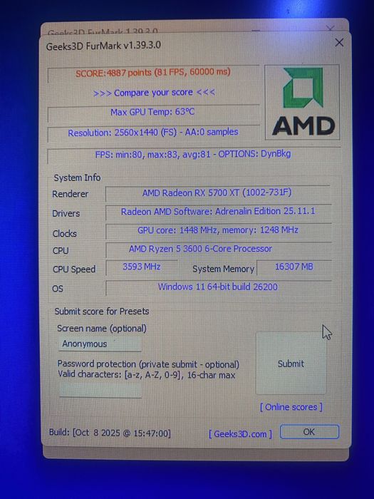 Radeon rx5700xt msi evoke