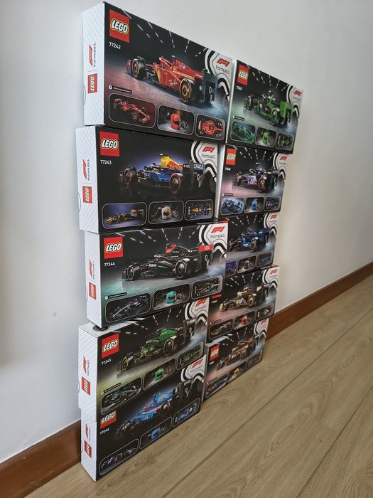 Lego Coleção Speed Champions F1 10x 77242 a 77251
