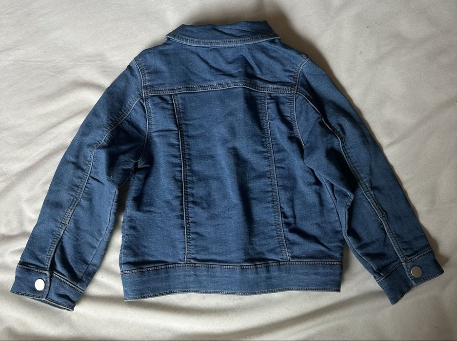 Niebieska jeansowa kurtka rozm.98