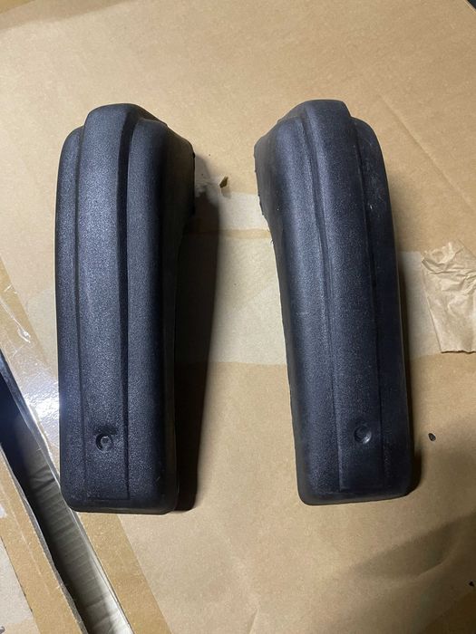 клыки бампера заз 968. 968м пара