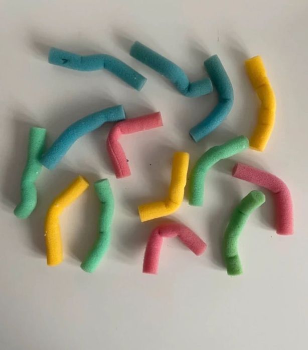 wałki piankowe do włosów 14 sztuk