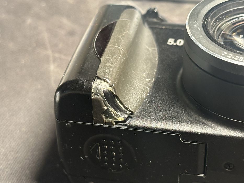 Canon PowerShot G5 - sensor defeituoso