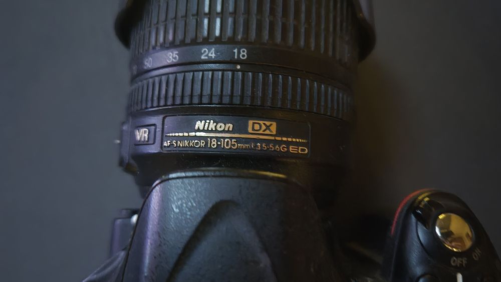 Nikon d5200 kit обектив 18-105