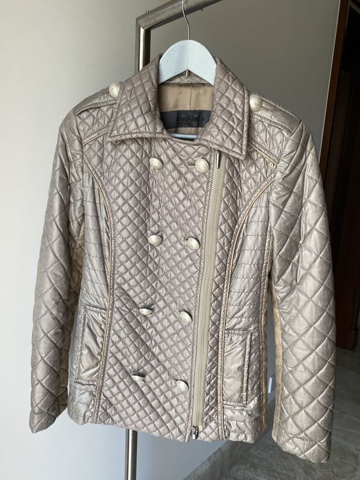 Nowa kurtka Airfield rozmiar 36 przeciwwietrzna pikowana puchowa