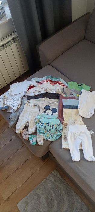 Ubranka dla noworodka rozmiar 56