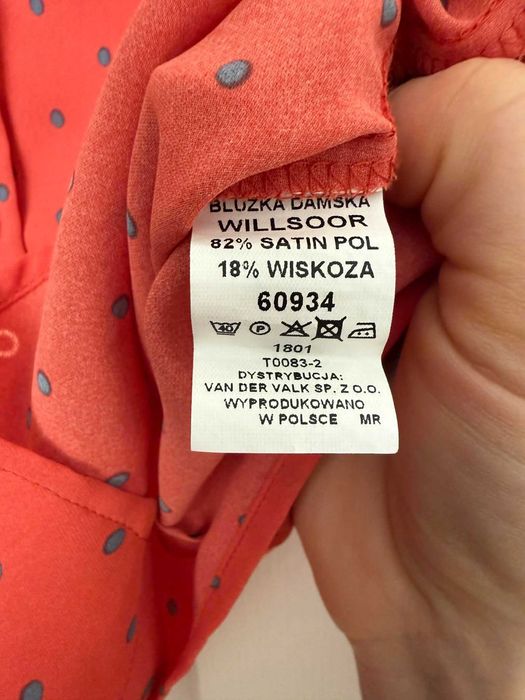 Bluzka koszulowa damska Willsoor rozm. 36