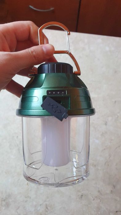 Lampa kempingowa 350 lm USB – campingowa LED, do naprawy