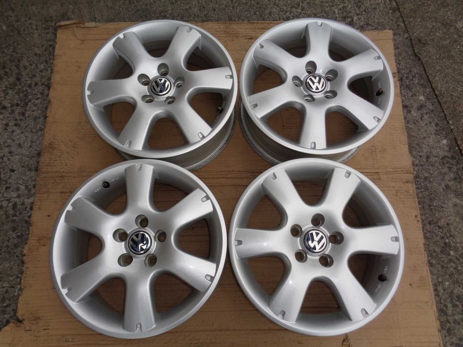 Oryginalne felgi aluminiowe 15 VW, Skoda, SEAT, AUDI 5x100, 6J, ET43