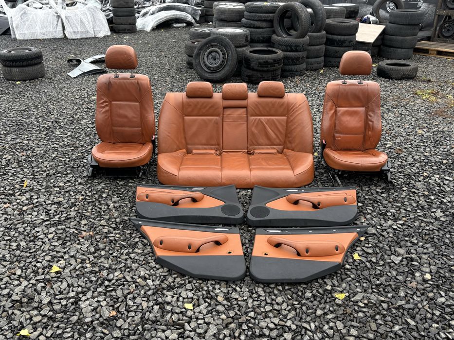 Салон БМВ Е46 Седан BMW Комплект Салону Сідан Сидіння Шкіра