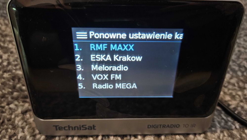 Tuner Radio sieciowe DAB+, FM, internetowe TechniSat Digitradio 10 IR