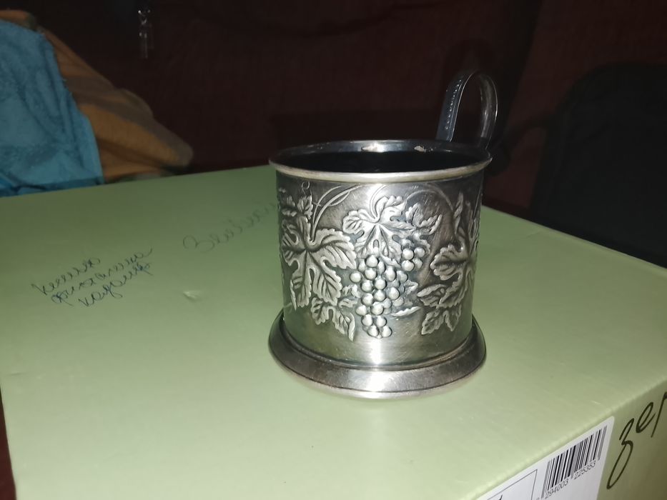 Продам подстаканник мельхиоровый