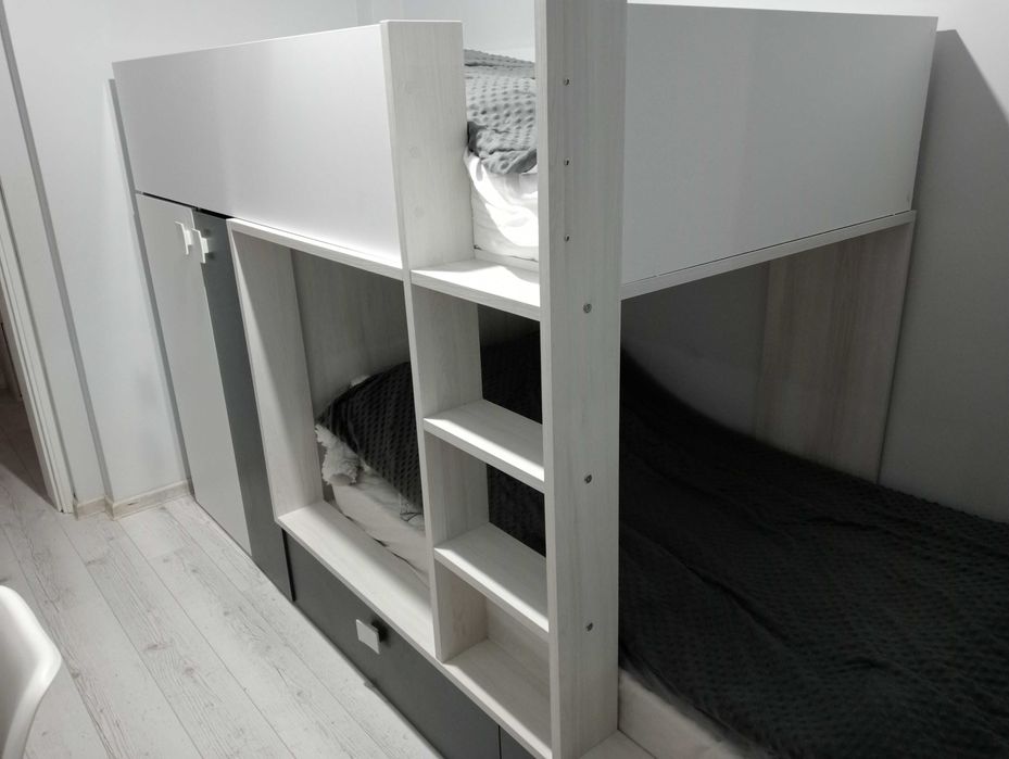 Łóżko piętrowe francuskie Vente-unique