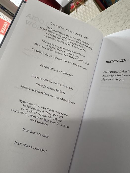 Mitologia Wikingów Peter Archer