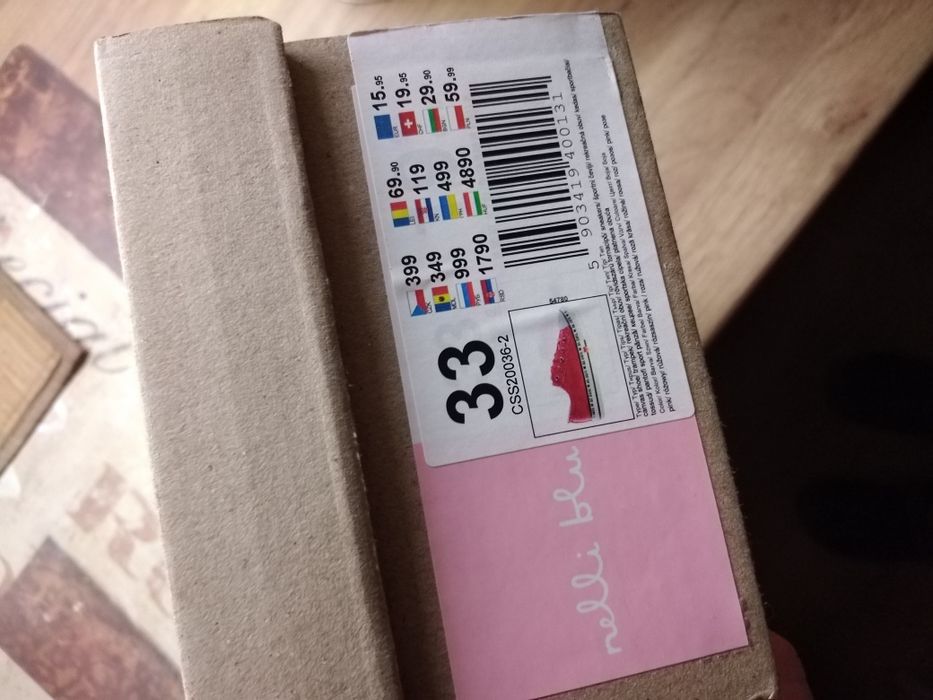 Trampki 33  Nelli Blue