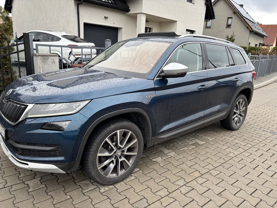 SKODA KODIAQ SCOUT I właściciel,krajowy,bezwypadkowy,servis w ASO