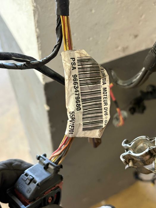 Cablagem do motor PG 407 1.6Hdi Ref:96634.79680