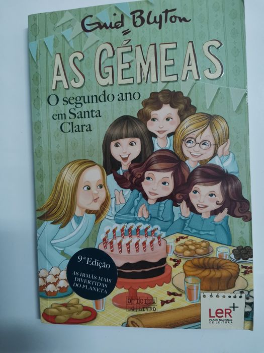 Livro - As gémeas m, o segundo ano em santa clara