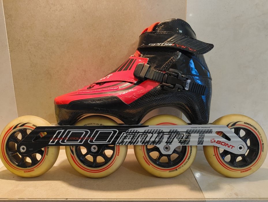 Bont 37 SemiRace 4x100mm 84 mm Made in U.S.A  wyścigowe rolki szybkie