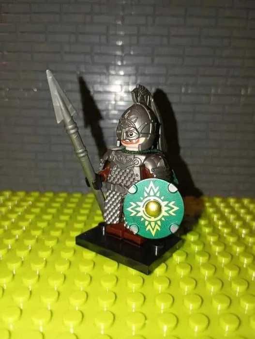 Zestaw 3szt Figurki jeździec Rohanu Lotr Władca Pierścieni Hobbit lor