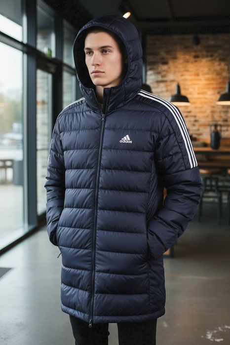 Чоловіча парка Adidas Essentials Down Parka(Оригінал)розмір М i L