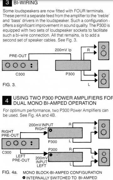 QED P300 Amplificador de Potência+QED C300 Pré-amplificador