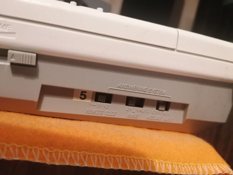 Telefone sem fios panasonic com gravador atendedor de chamada