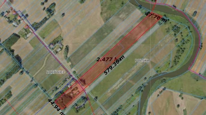 Siedlisko 2,27 ha - dom + budynek gospodarczy - rzeka - spokojna okolica