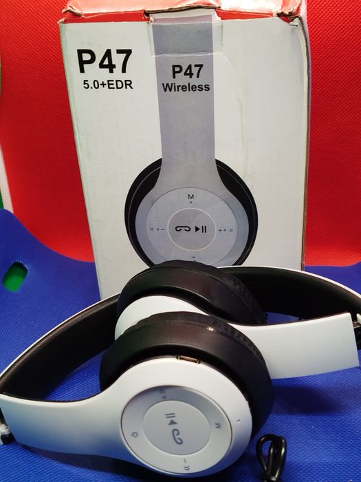 Nowe słuchawki bluetooth Wireless p-47 gratis wysyłka