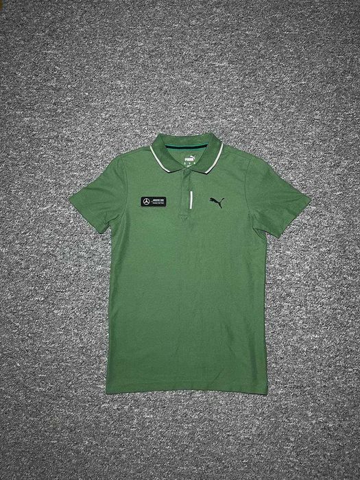 Чоловіче поло футболка PUMA MERCEDES AMG PETRONAS Formula 1 One Team F1 - XS