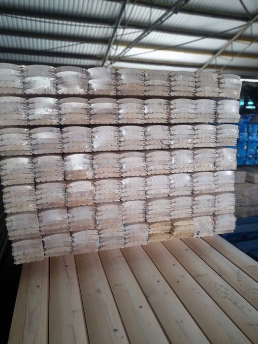 Deska elewacyjna | Półbal 21x146mm AB | świerk skandynawski