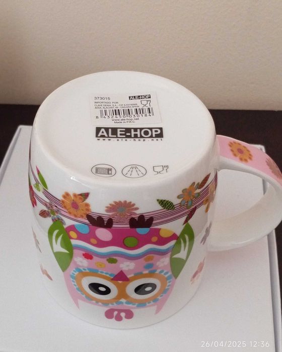Caneca nova da ALE-HOP nova com caixa.430851802373171204