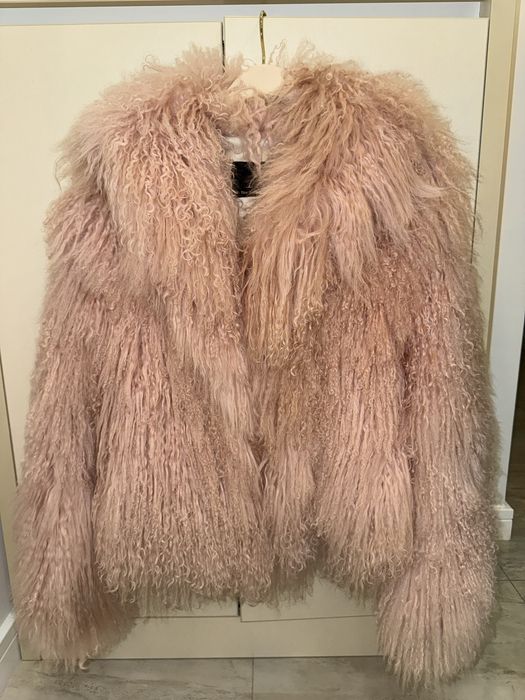 Шуба из меха ламы