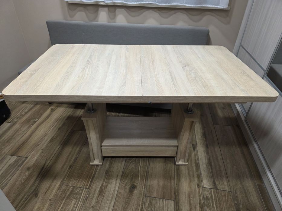 Sprzedam ławę , ławostół rozkładany dąb sonoma