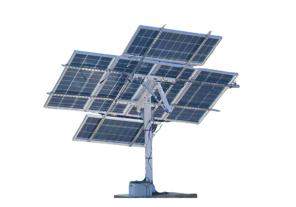 TRACKER Uchwyty Do paneli Fotowoltaicznych Solarnych ŚLEDZENIE SŁOŃCA