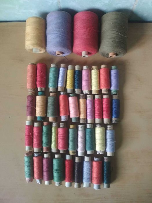 Нитки для шитья в бобинах СССР