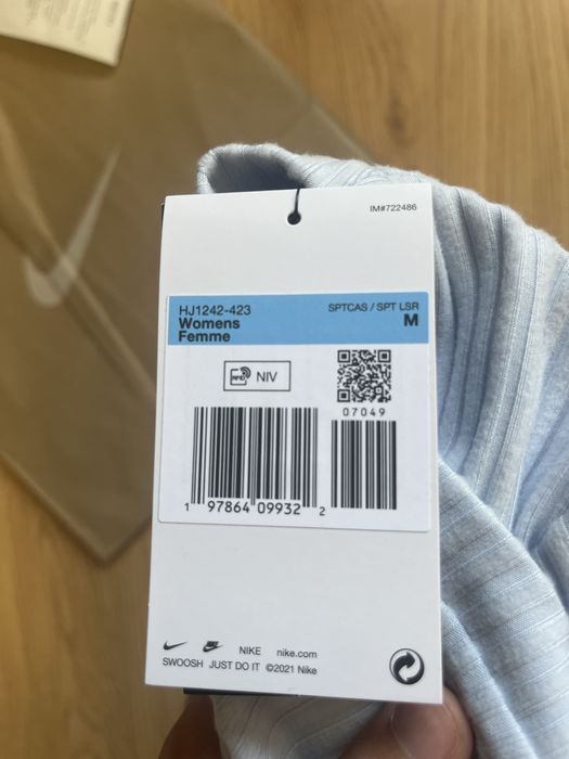 Nike Cardigan Feminino azul