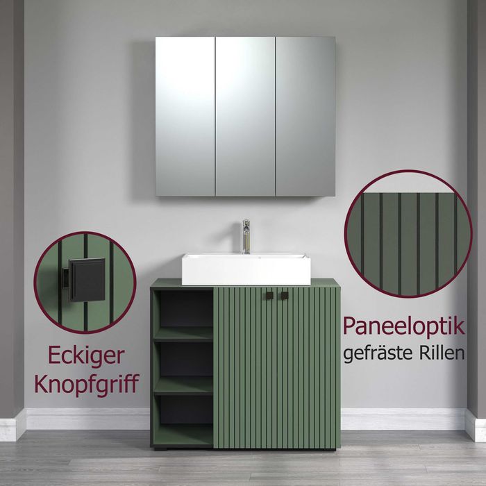 Szafka łazienkowa z umywalką CERAMICZNĄ WYSOKA JAKOŚĆ nowa 90x53cm