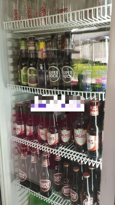 Arca vertical para bebidas