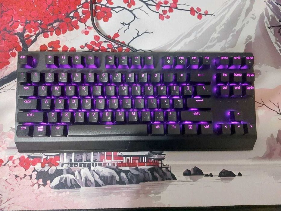 Механическая клавиатура Razer BlackWidow V3 TKL Green Switch