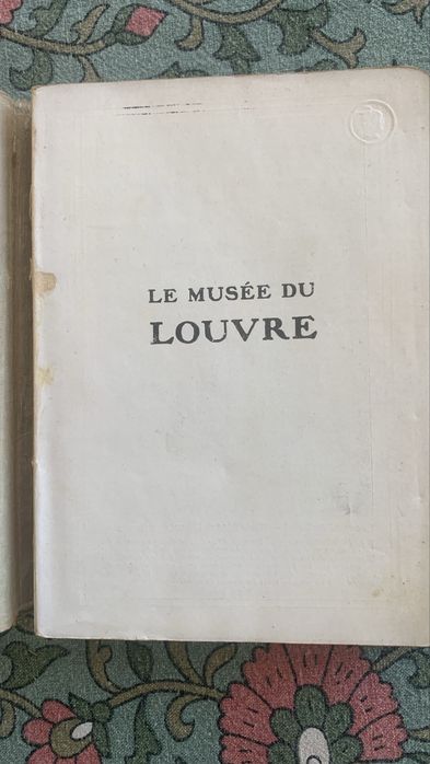 Guía del Museo de Louvre 1921