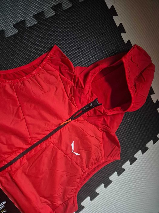 Nowa hybrydowa kamizelka turystyczna bezrękawnik Salewa Tirolwool