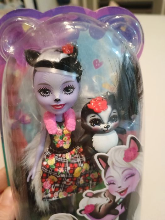 Laleczka zestaw enchantimals i zwierzątko Mattel . Nowa