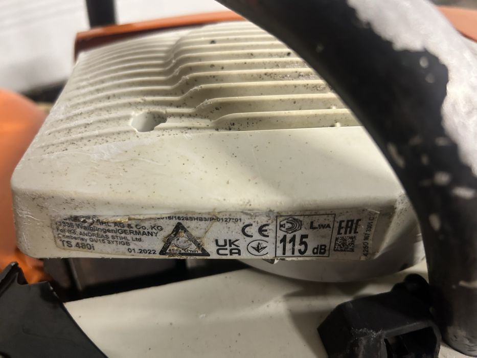 Piła do cięcia betonu asfaltu STIHL TS 480i