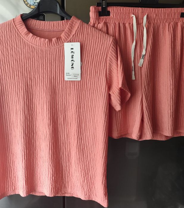 Morelowy letni komplet M/L.