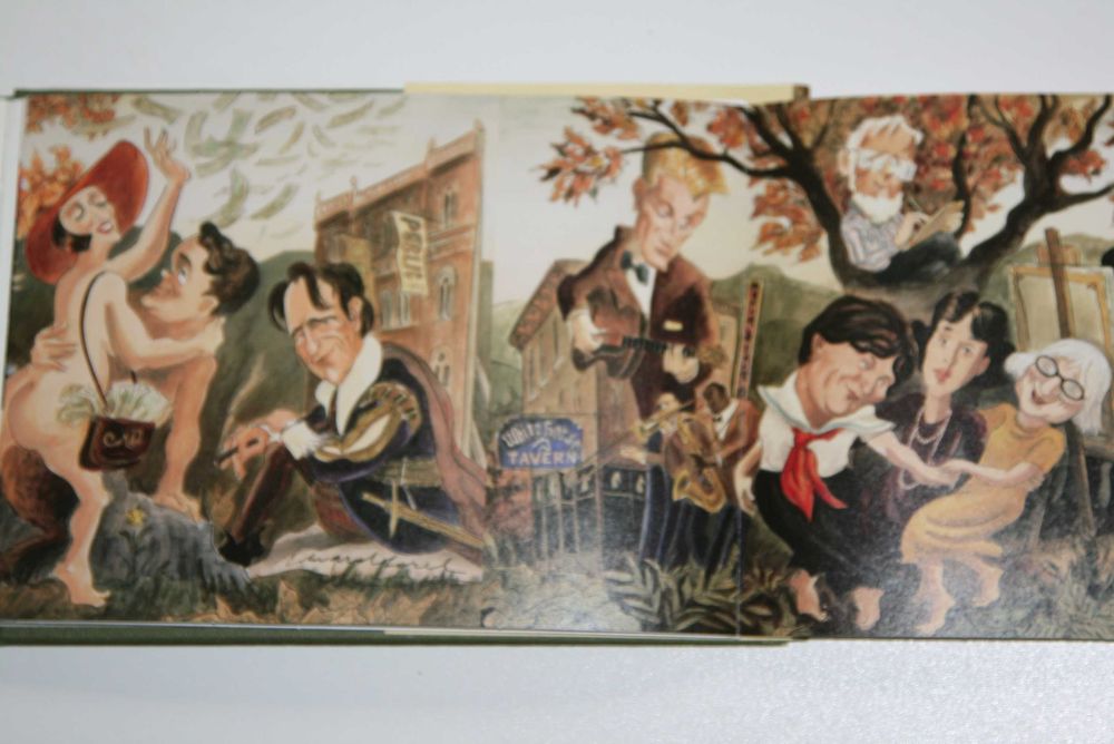 The Mural at the Waverly Inn, Dorothy Gallagher, 2008