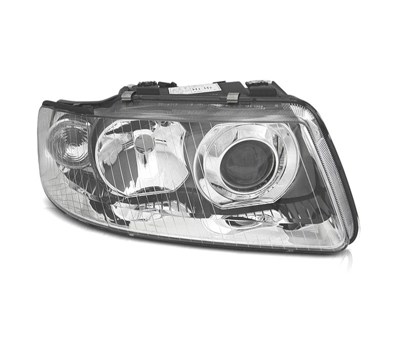 FAROL DIR AUDI A3 8L 00-03 CROMADOS H7