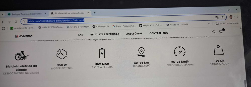 bicicleta elétrica - Kaisa