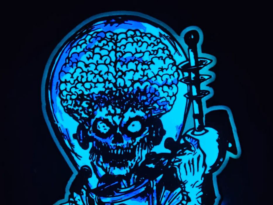 Caixa de Luz "Mars Attacks" Fan Art