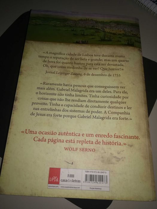 Livro literatura A Jesuíta de Lisboa